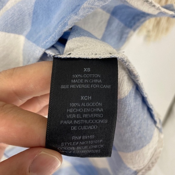 Norma Kamali Long Sleeve Button Up Top XS Collared - Picture 4 of 5